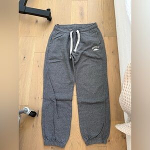 Roots Charcoal Joggers with White Accents